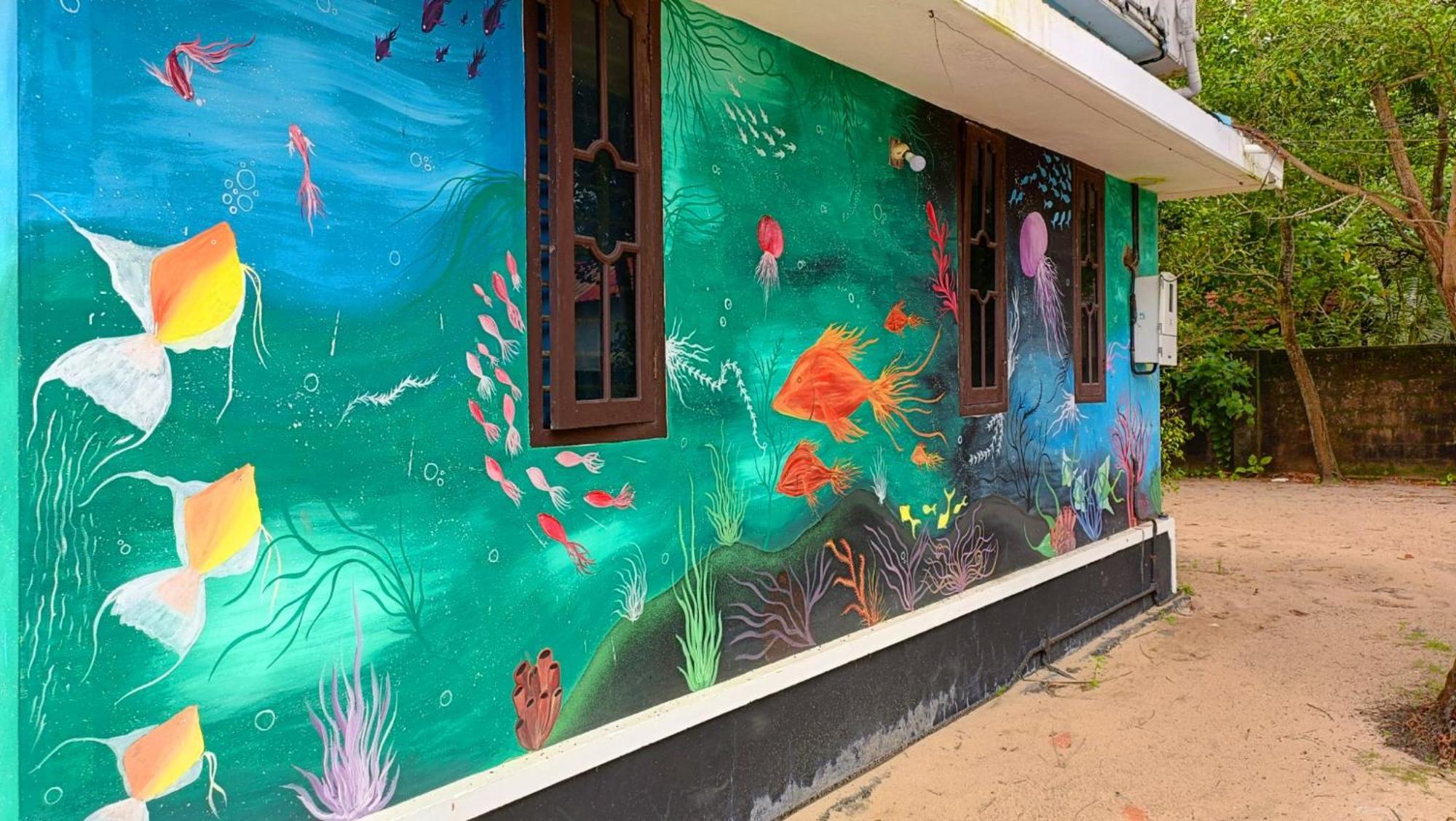 Marari Blue Whale Beach House Alappuzha Exteriér fotografie